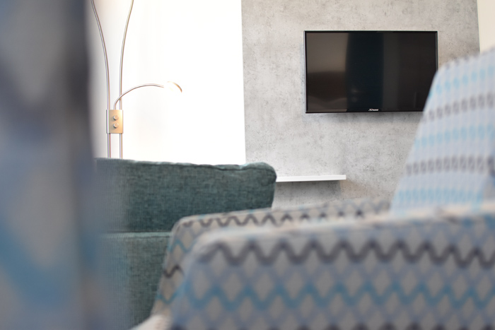 Foto: TV-Gerät in Gästezimmer